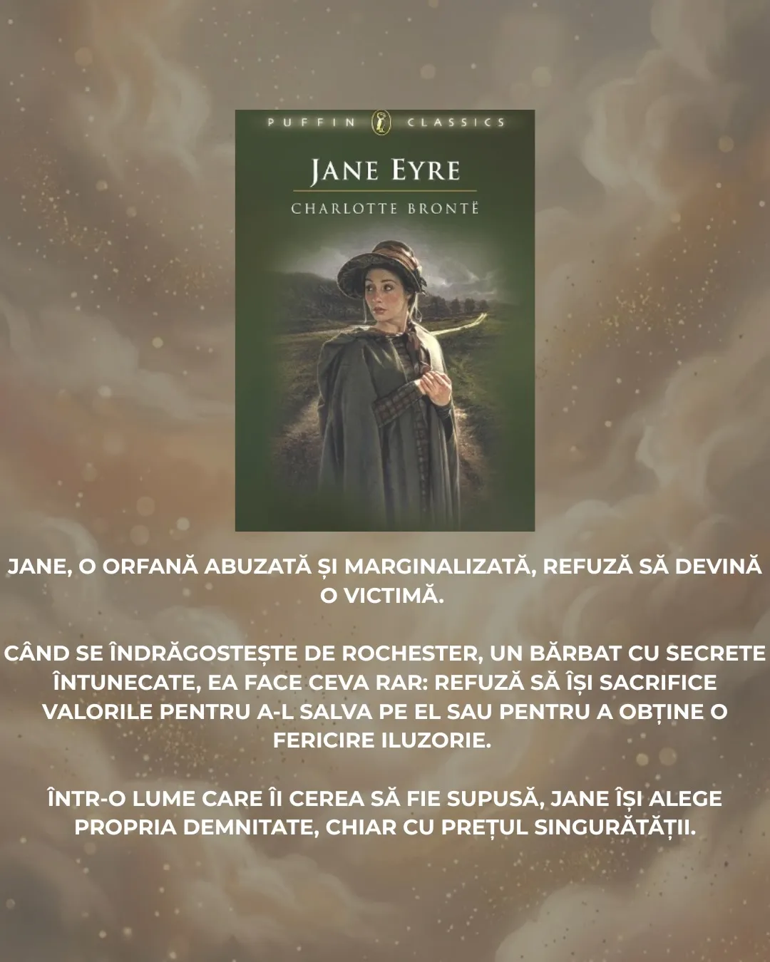 Colaj cu coperțile cărților recomandate, pe un fundal auriu cu pagini decupate