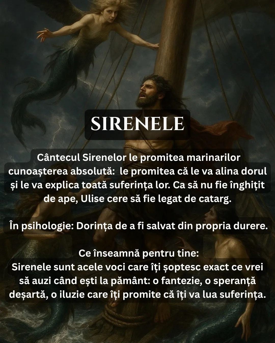 Ilustrații și cadre din Odiseea, fiecare însoțit de o citire psihologică a scenei