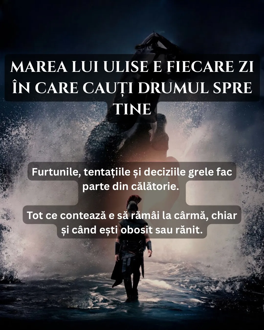 Ilustrații și cadre din Odiseea, fiecare însoțit de o citire psihologică a scenei