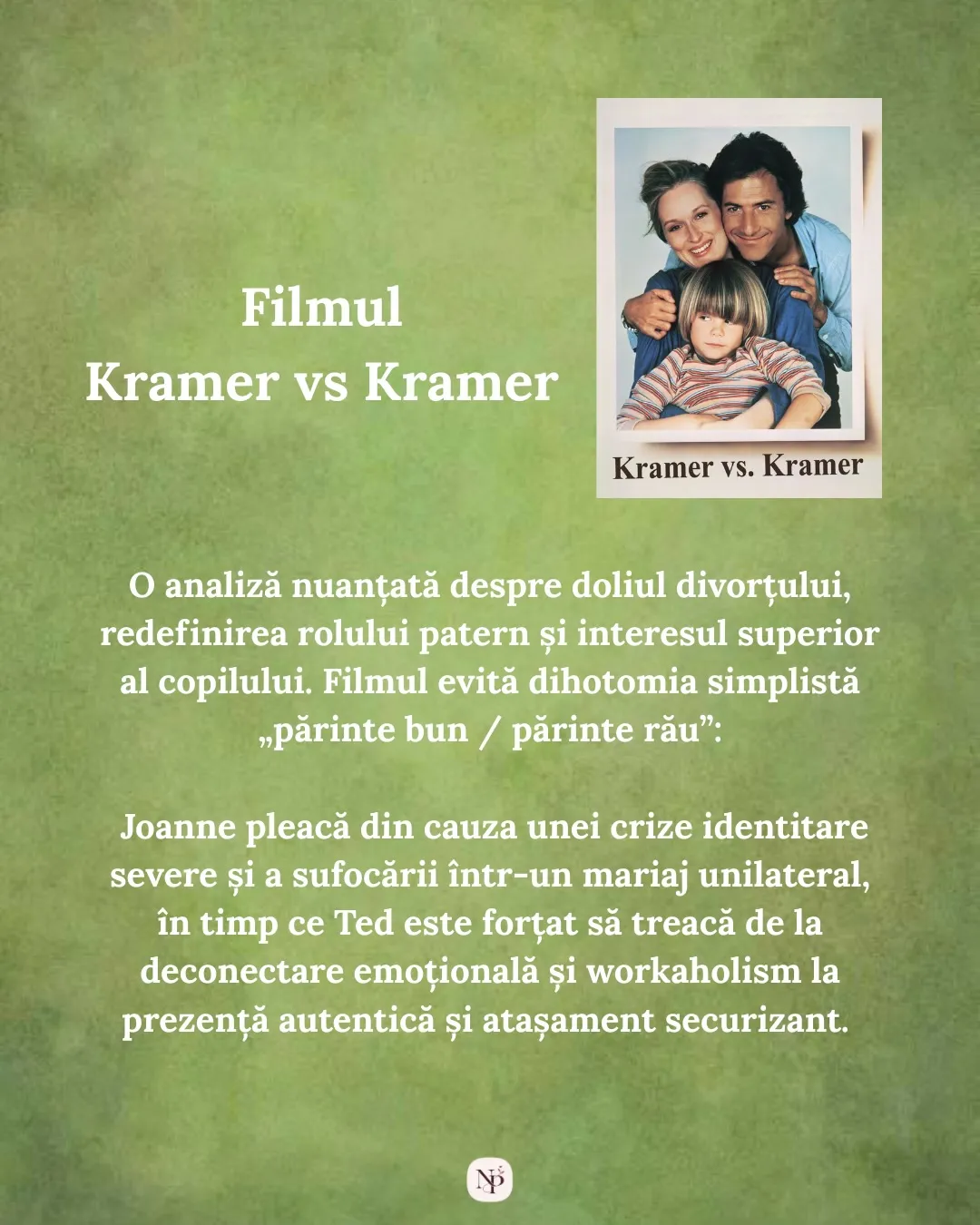 Nora într-o mașină, într-o zi însorită, cu titlul seriei scris dedesubt